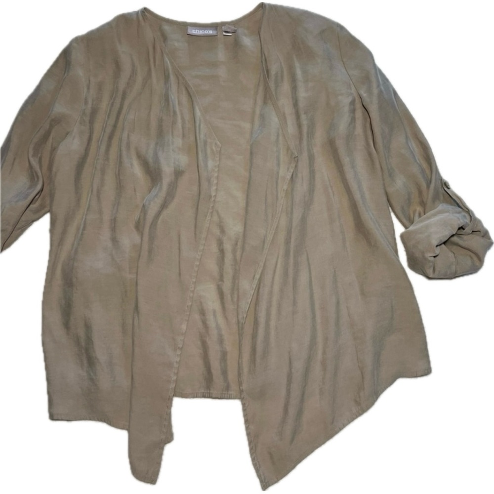 Chico's Lightweight Waterfall Cover‎ Up